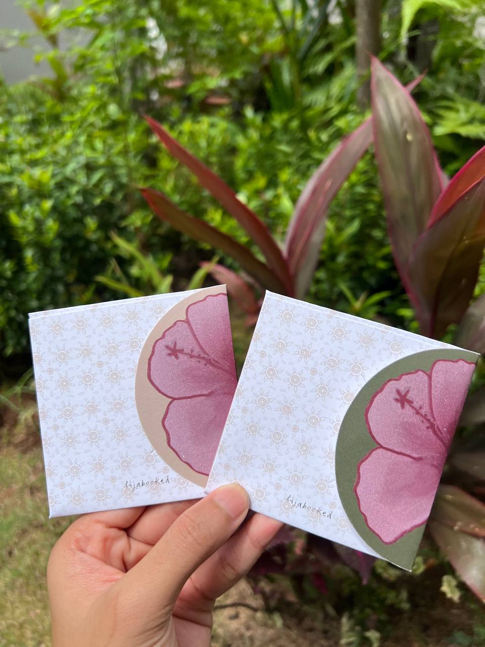 Hijabooked Sampul Raya X Bookmark X Gift card