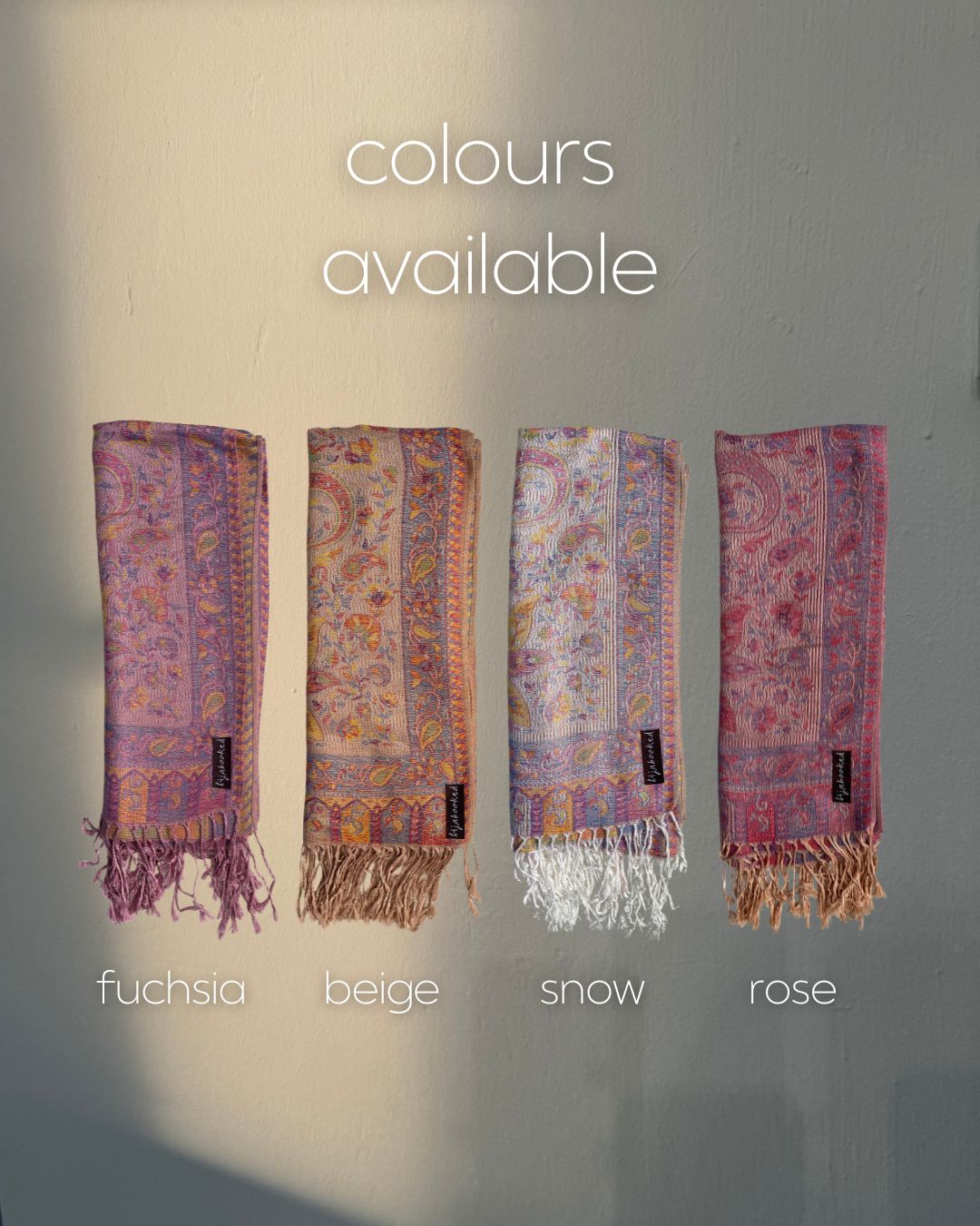 colours available