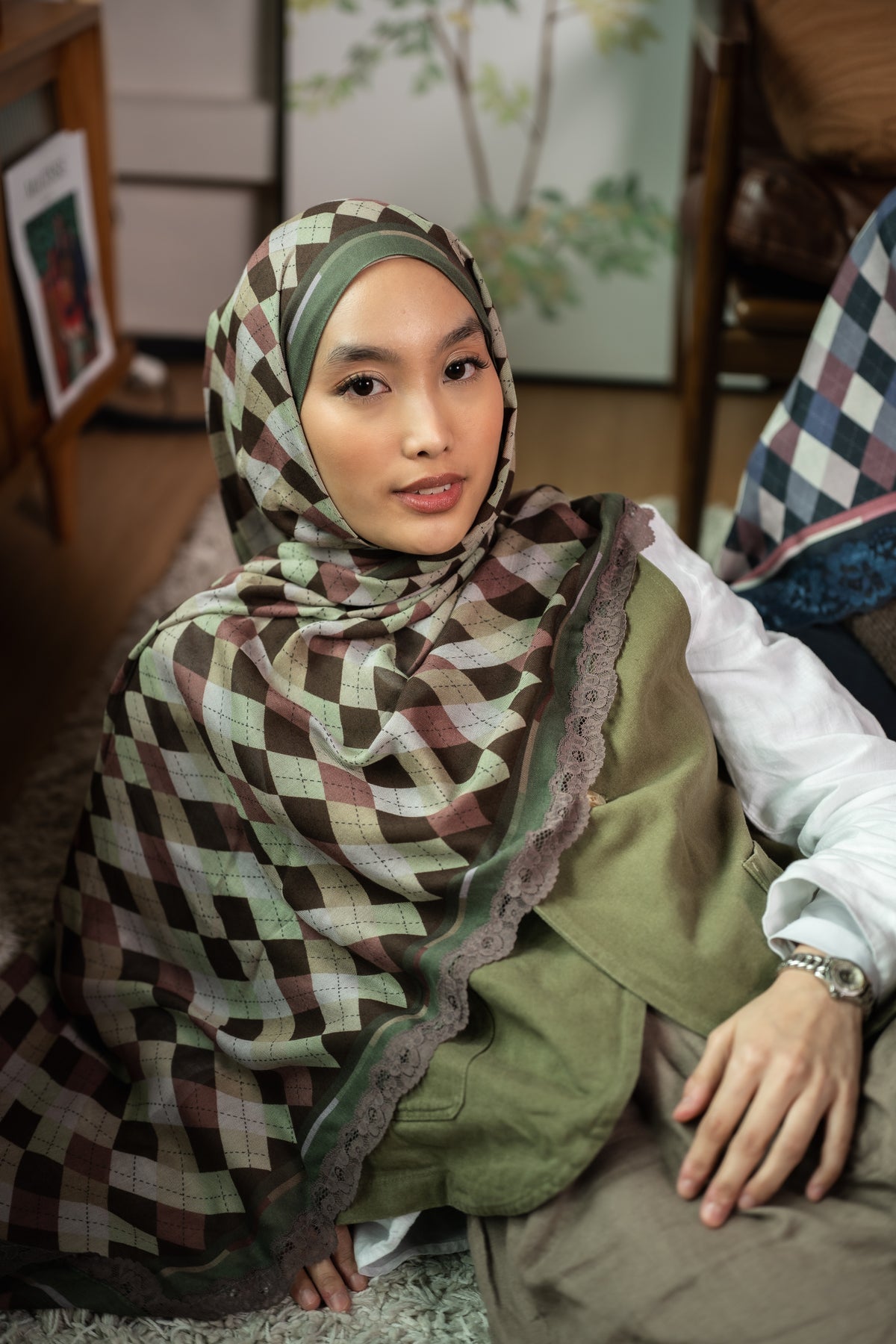 Dead Poets Society - Hijabooked 2M Modal with Lace
