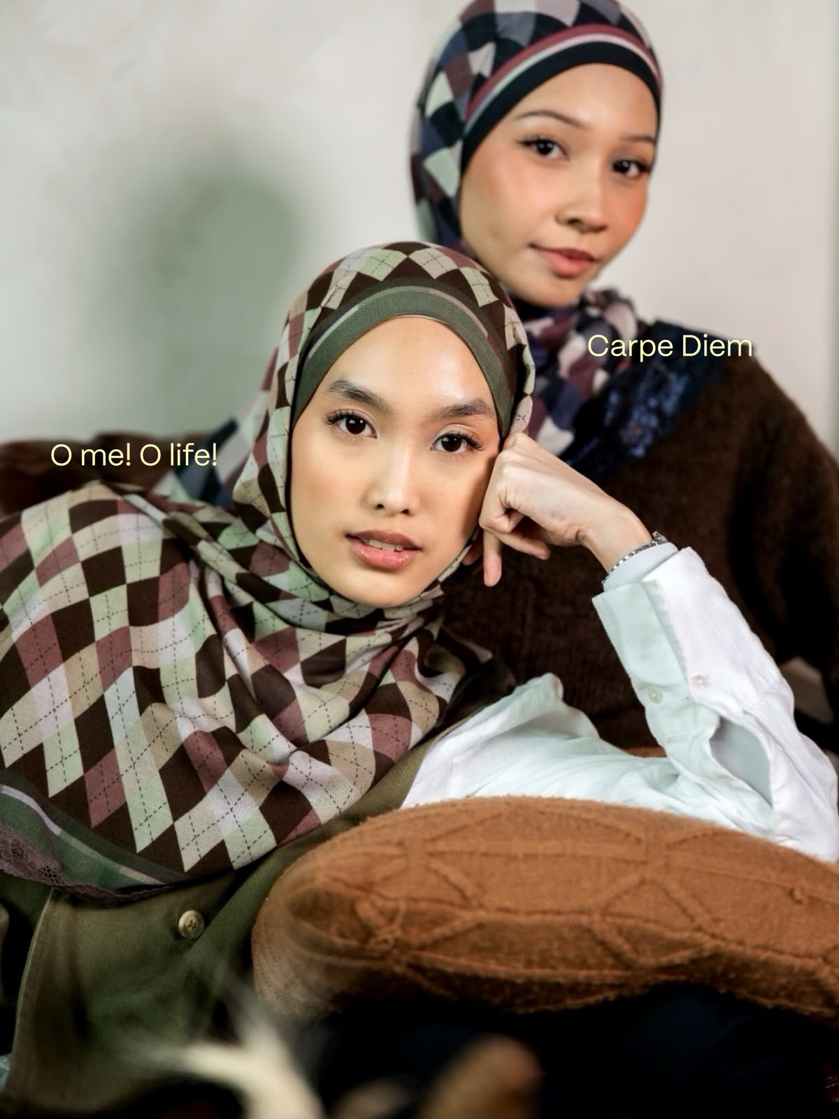 Dead Poets Society - Hijabooked 2M Modal with Lace
