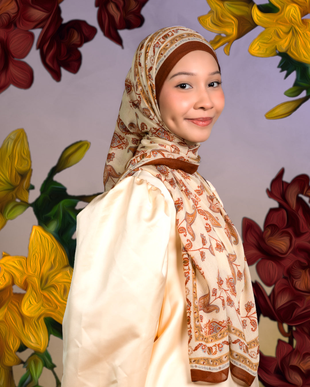 Tehran - Hijabooked 2M Modal & Korean Chiffon Collection
